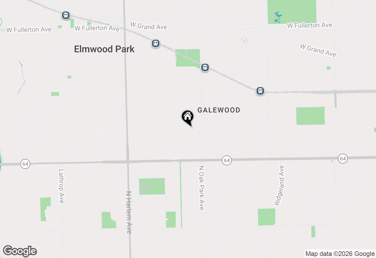 Map of 1755 N New England Avenue, Chicago, IL 60707