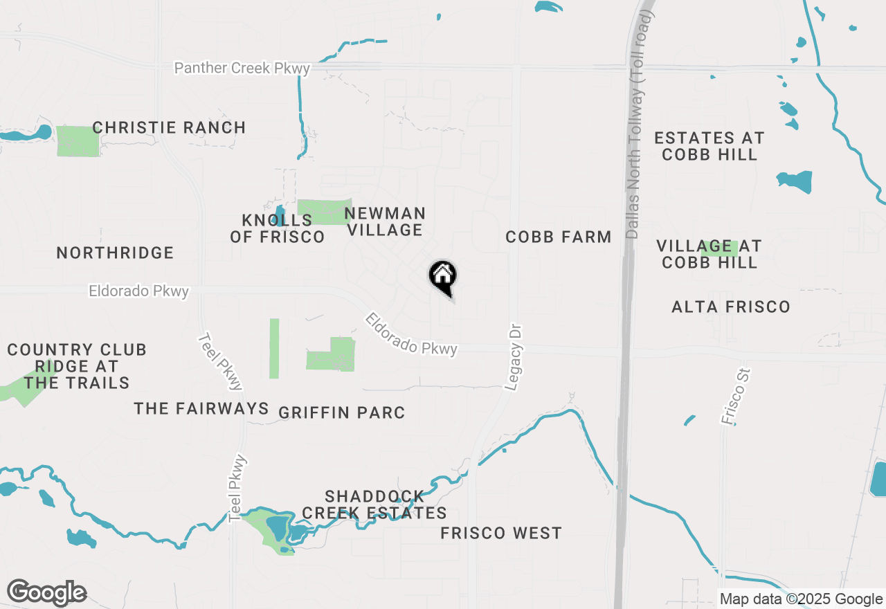Map of 11993 Dahlia Bay Drive, Frisco, TX 75033