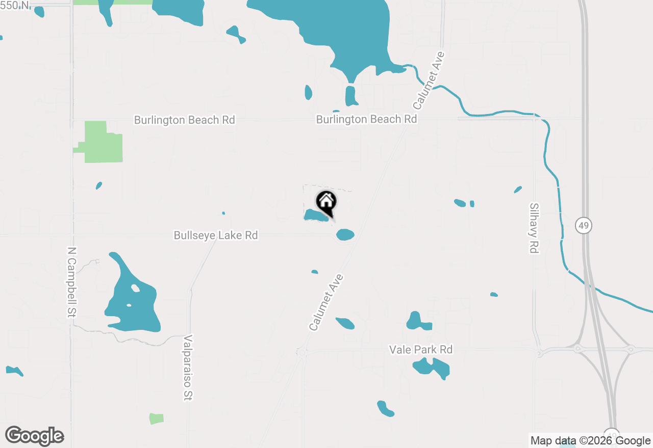 Map of 1300 Winding Ridge Lane #D8, Valparaiso, IN 46383