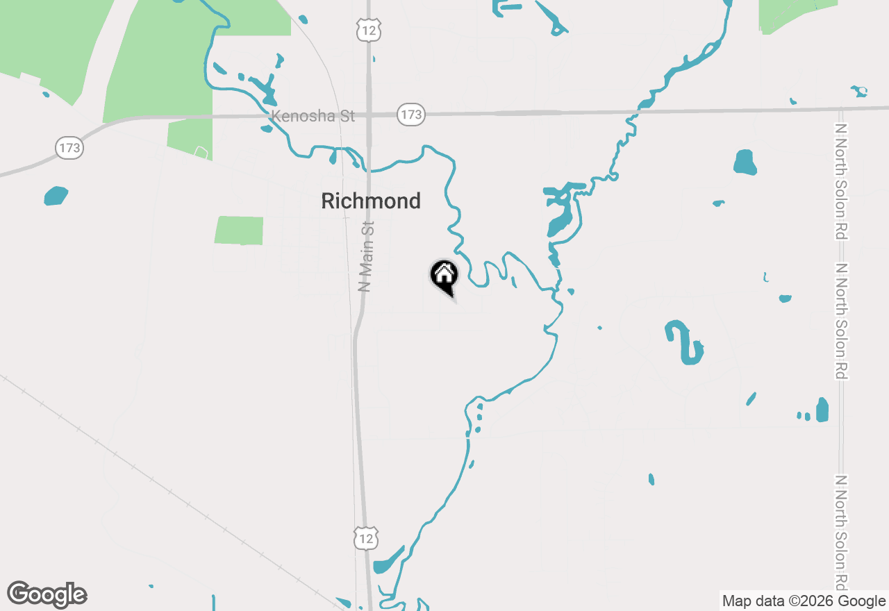 Map of 10004 W Nippersink Drive, Richmond, IL 60071