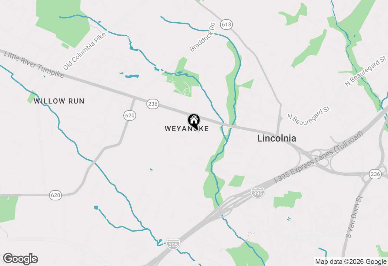 Map of 6469 Second Street, Alexandria, VA 22312