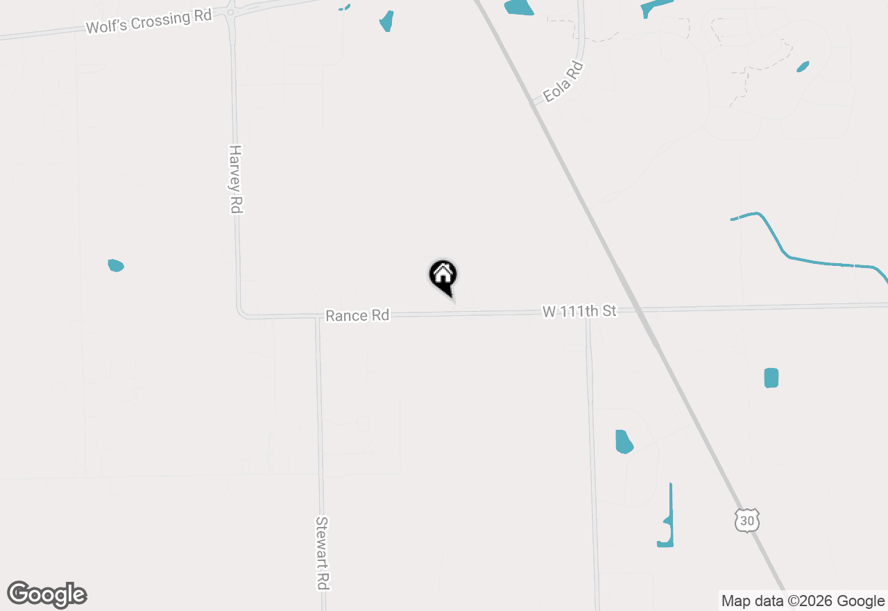 Map of 75 Rance Road, Oswego, IL 60543