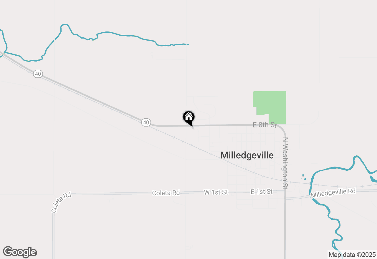 Map of 710 Otter Creek Drive, Milledgeville, IL 61051