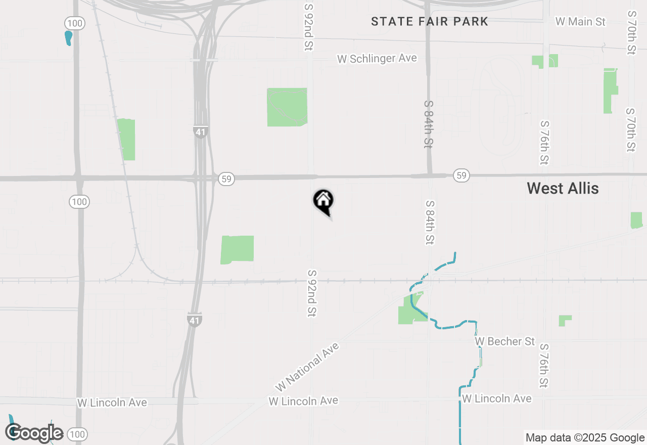 Map of 1511 S 91st St, West Allis, WI 53214