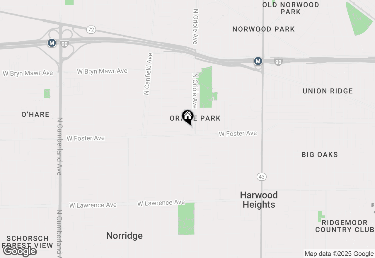 Map of 7625 W Farragut Avenue, Chicago, IL 60656