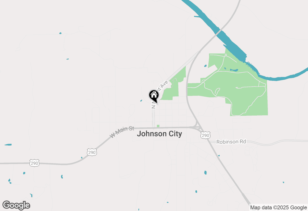 Map of 404 Nugent, Johnson City, TX 78636