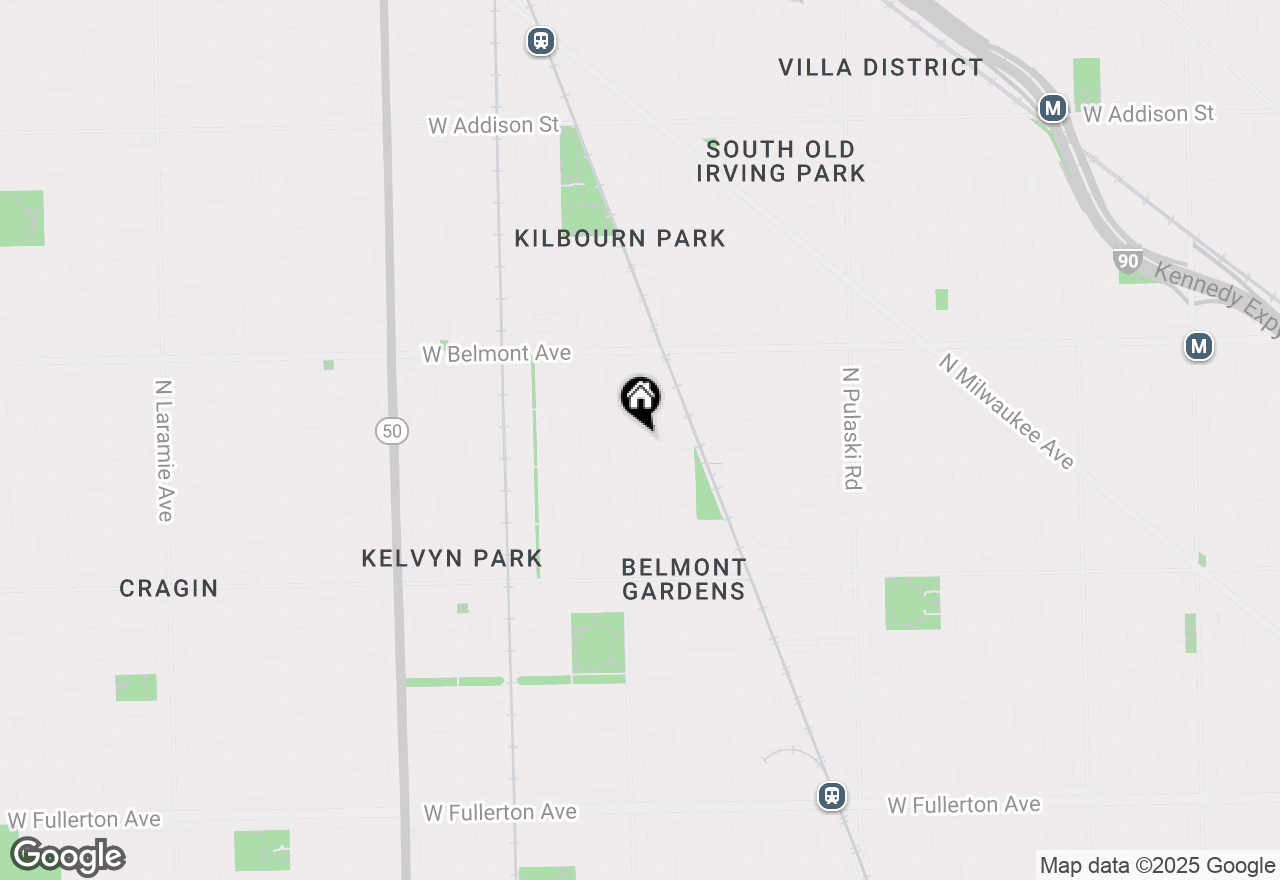 Map of 3024 N Lowell Avenue, Chicago, IL 60641