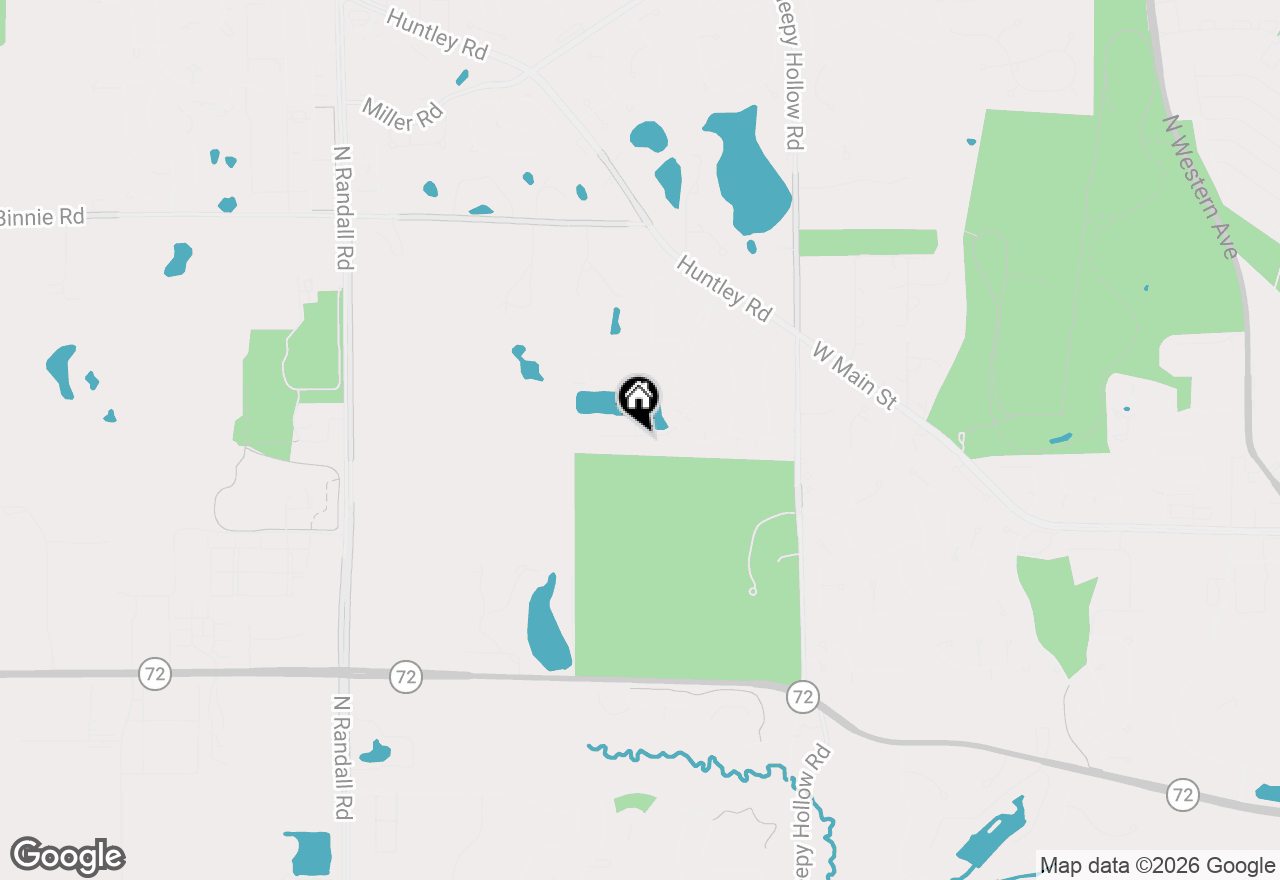 Map of 2727 Acorn Court, West Dundee, IL 60118