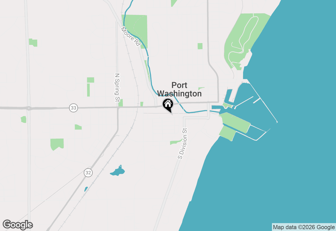 Map of 440 W Chestnut St, Port Washington, WI 53074
