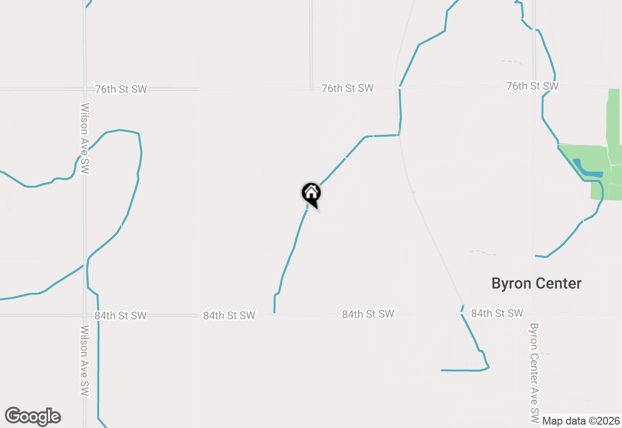 Map of 8001 Crowley Drive Sw, Byron Center, MI 49315