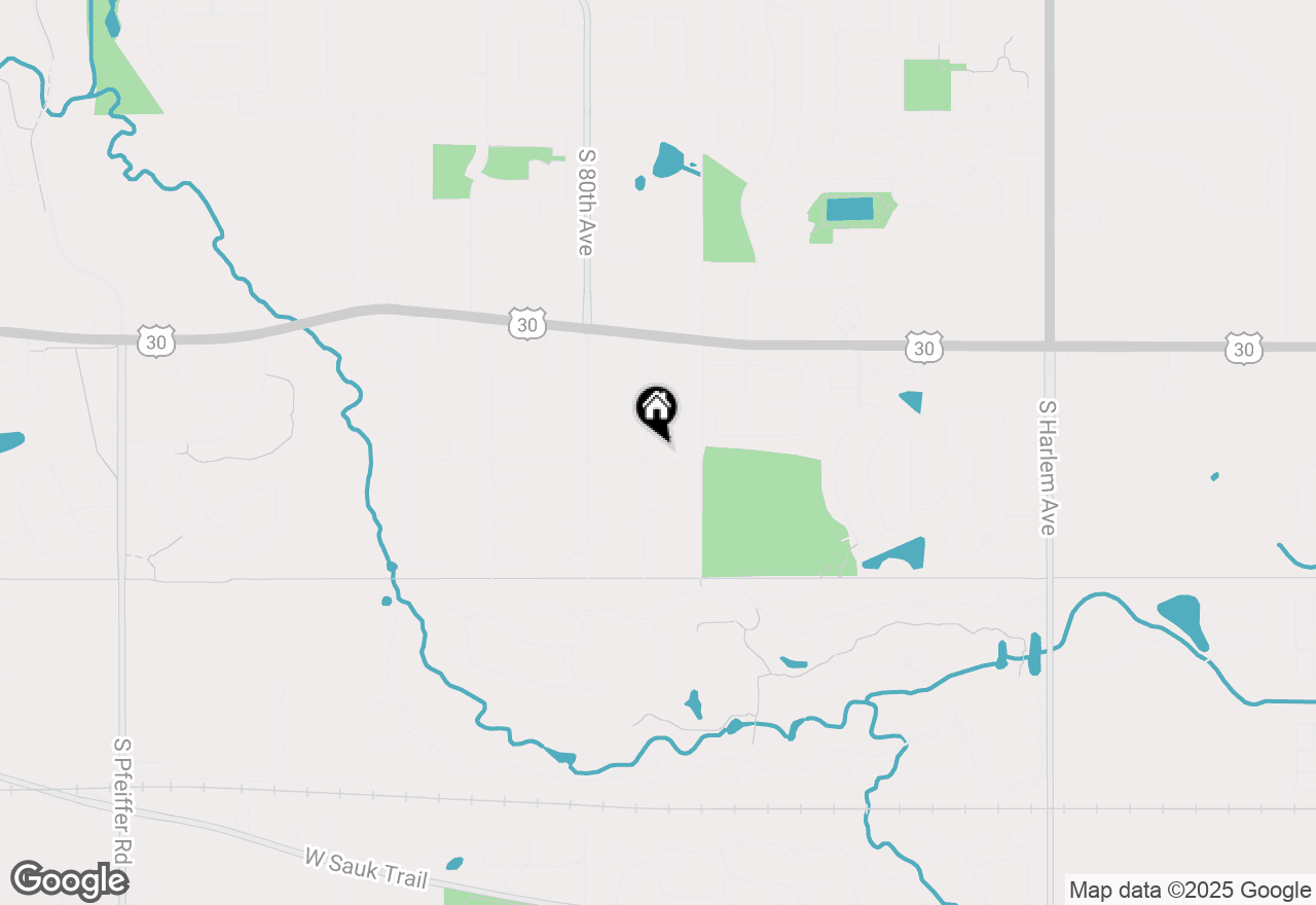 Map of 21257 S 79th Avenue, Frankfort, IL 60423