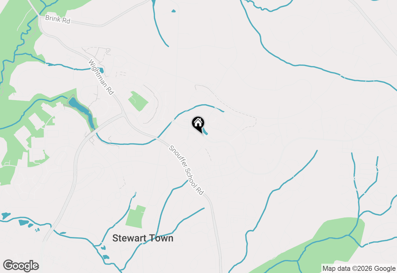 Map of 8785 Ravenglass Way, Montgomery Village, MD 20886