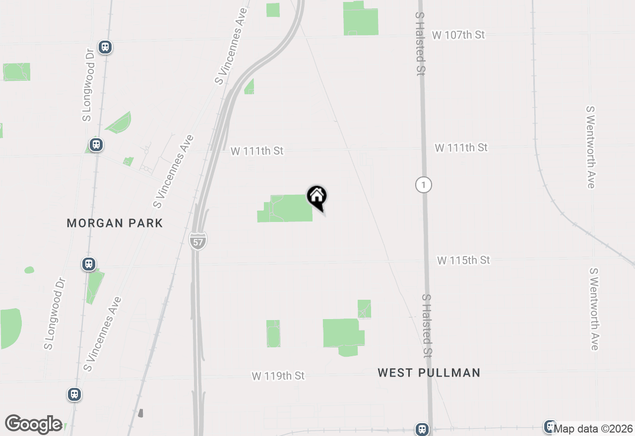 Map of 11325 S Racine Avenue, Chicago, IL 60643
