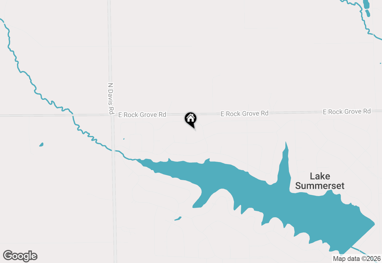 Map of 1005 Autumn Court, Davis, IL 61019