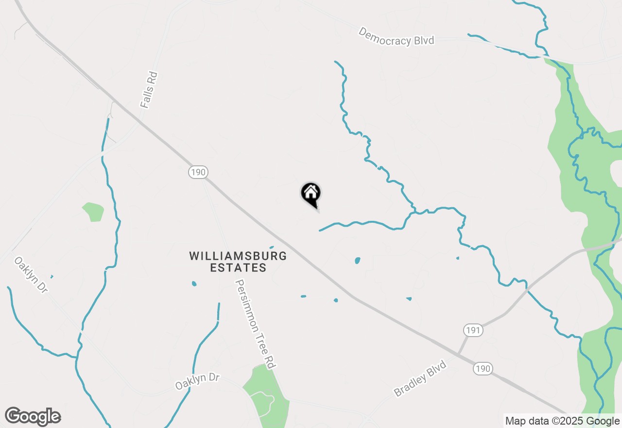 Map of 9431 Newbridge Drive, Potomac, MD 20854