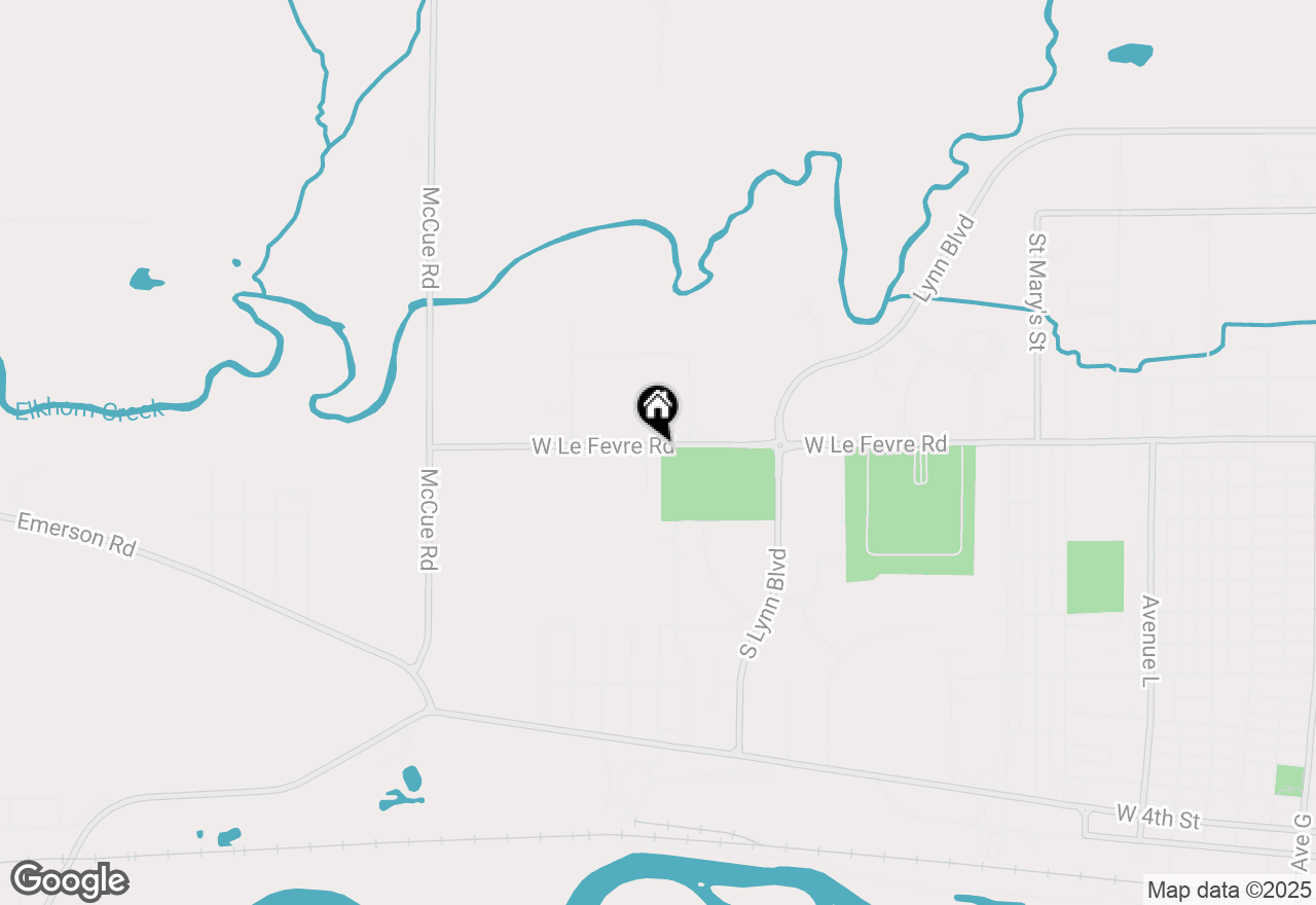 Map of 2909 W Lefevre Road, Sterling, IL 61081