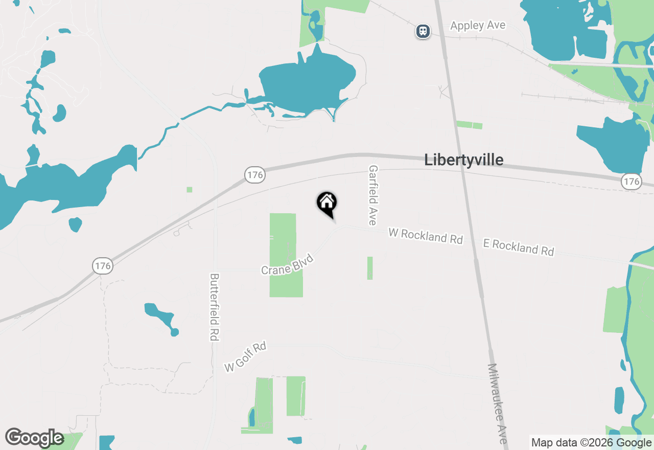 Map of 503 Carter Street, Libertyville, IL 60048