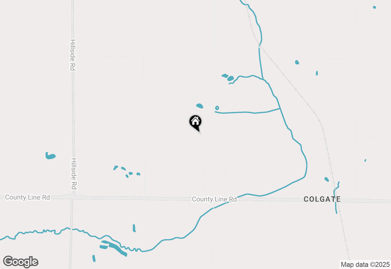 Map of 280 Nob Hill Dr W, Colgate, WI 53017