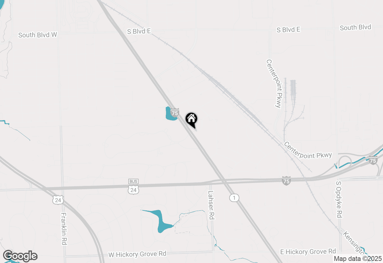 Map of 43700 Woodward Avenue #201, Bloomfield Hills, MI 48302