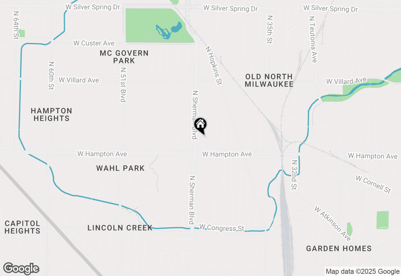 Map of 4223 W Stark St, Milwaukee, WI 53209