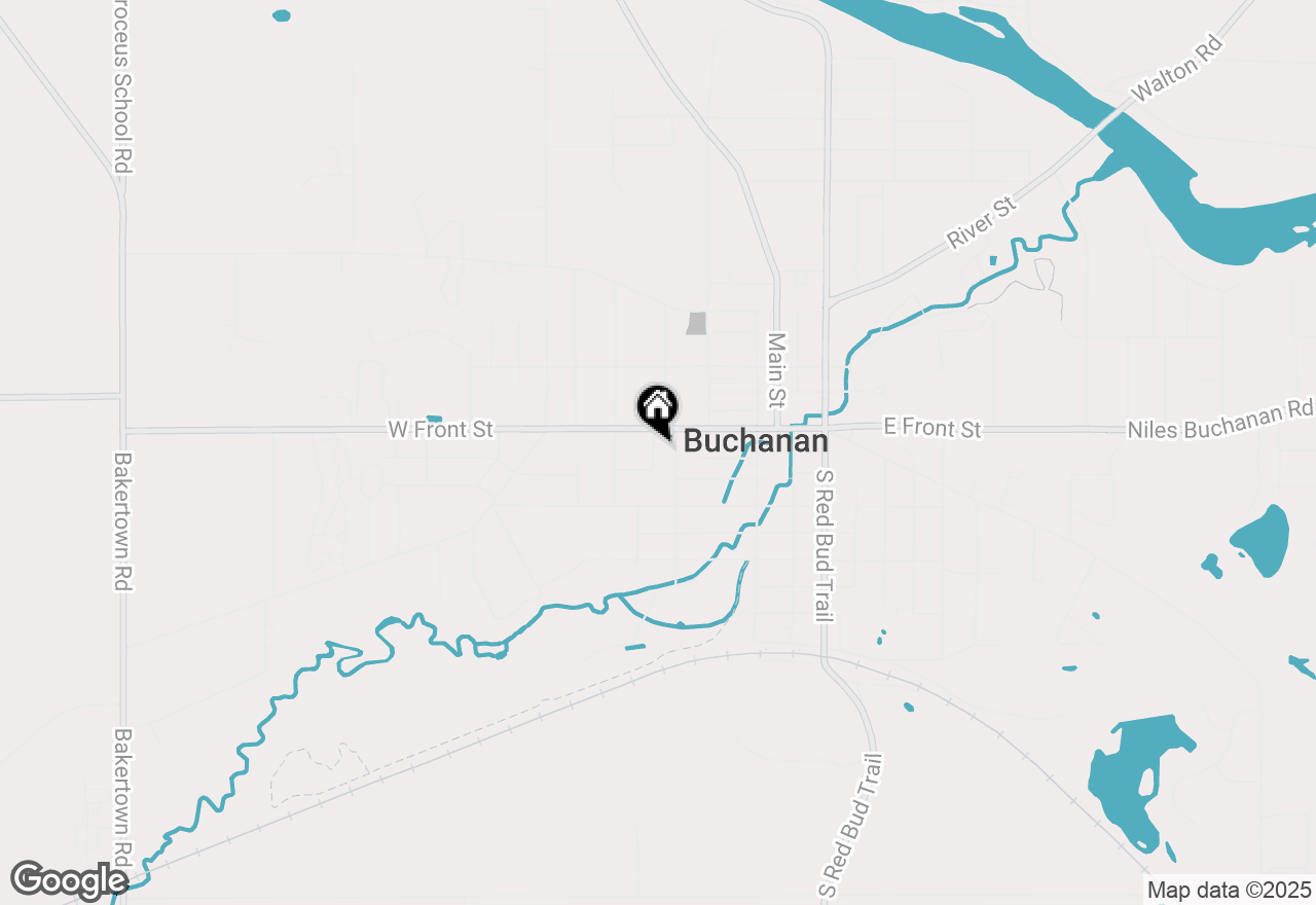 Map of 105 Maple Court, Buchanan, MI 49107