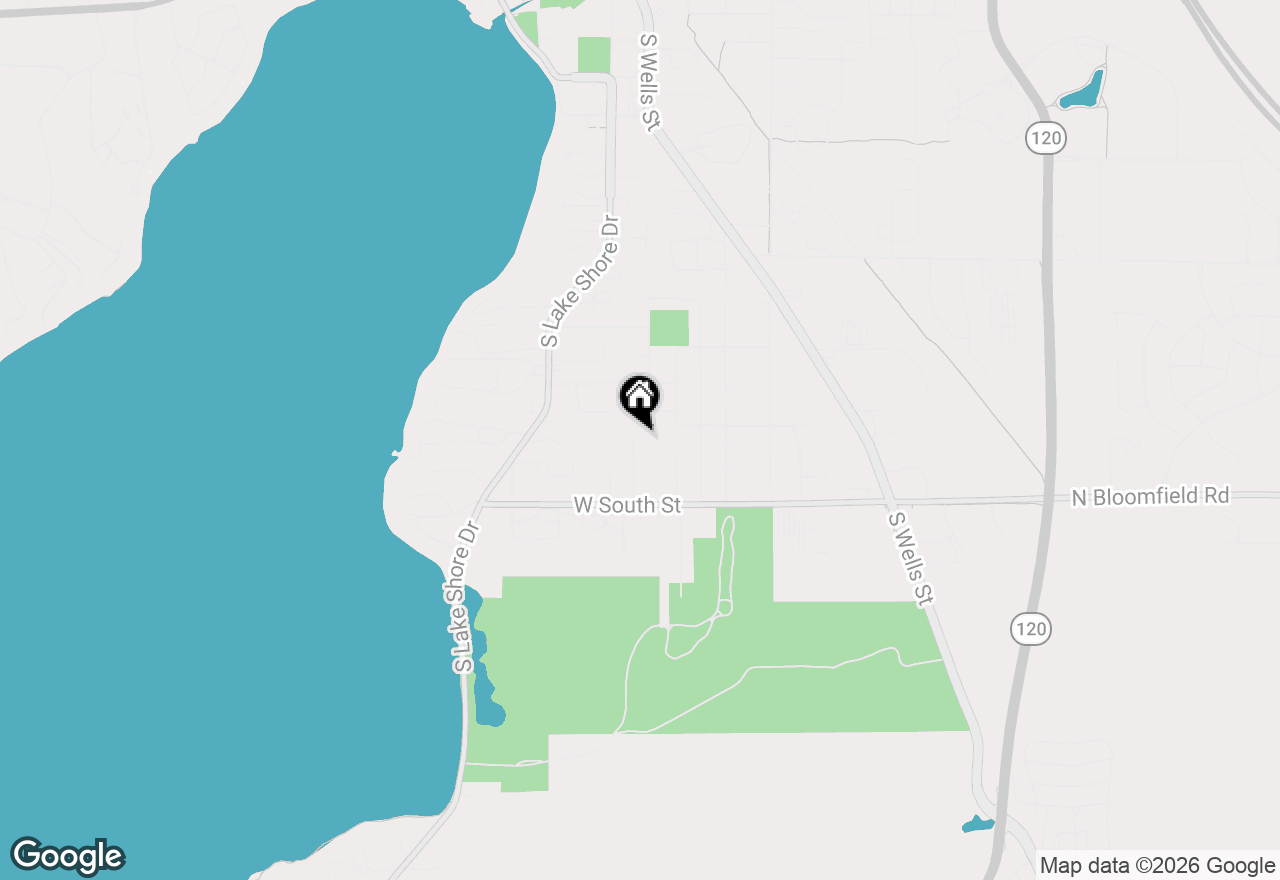 Map of 1121 Rolling Ln, Lake Geneva, WI 53147