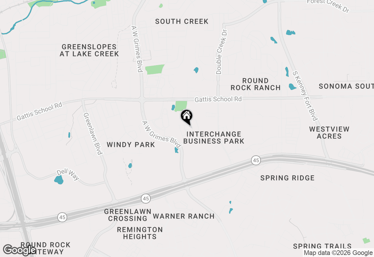 Map of 1620 Bryant Dr #2903, Round Rock, TX 78664
