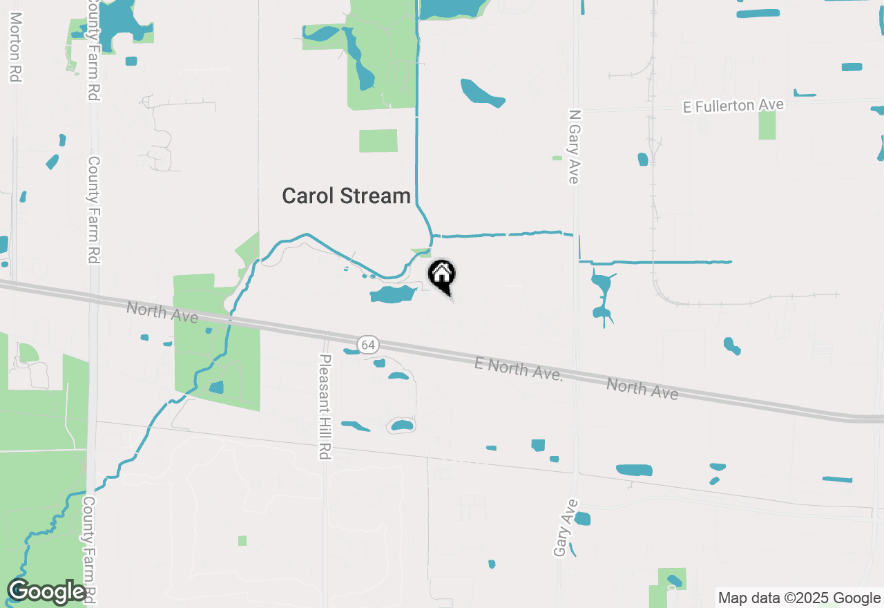 Map of 265 Garrett Circle, Carol Stream, IL 60188