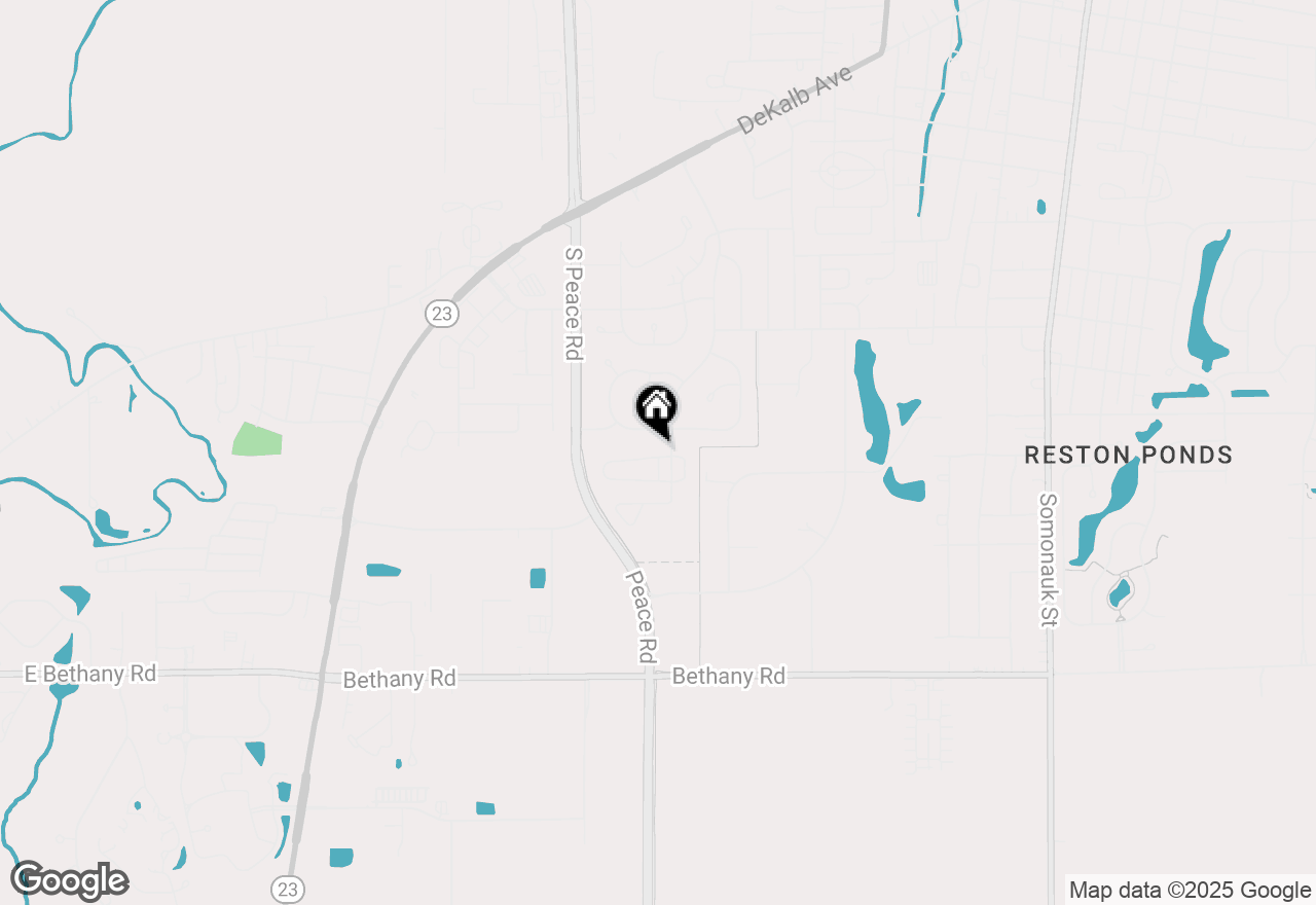 Map of 1123 Milan Drive N, Sycamore, IL 60178