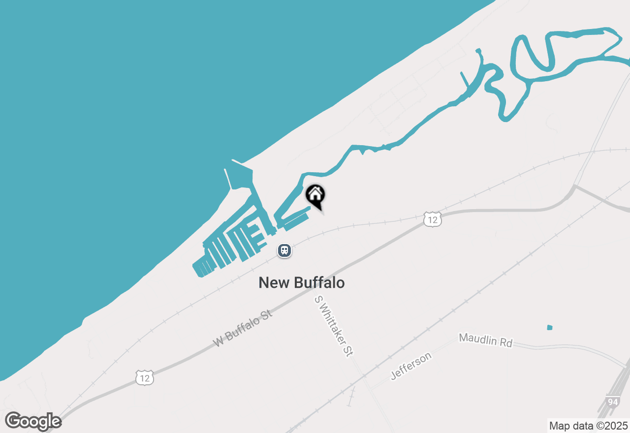 Map of 210 E Water Street, New Buffalo, MI 49117