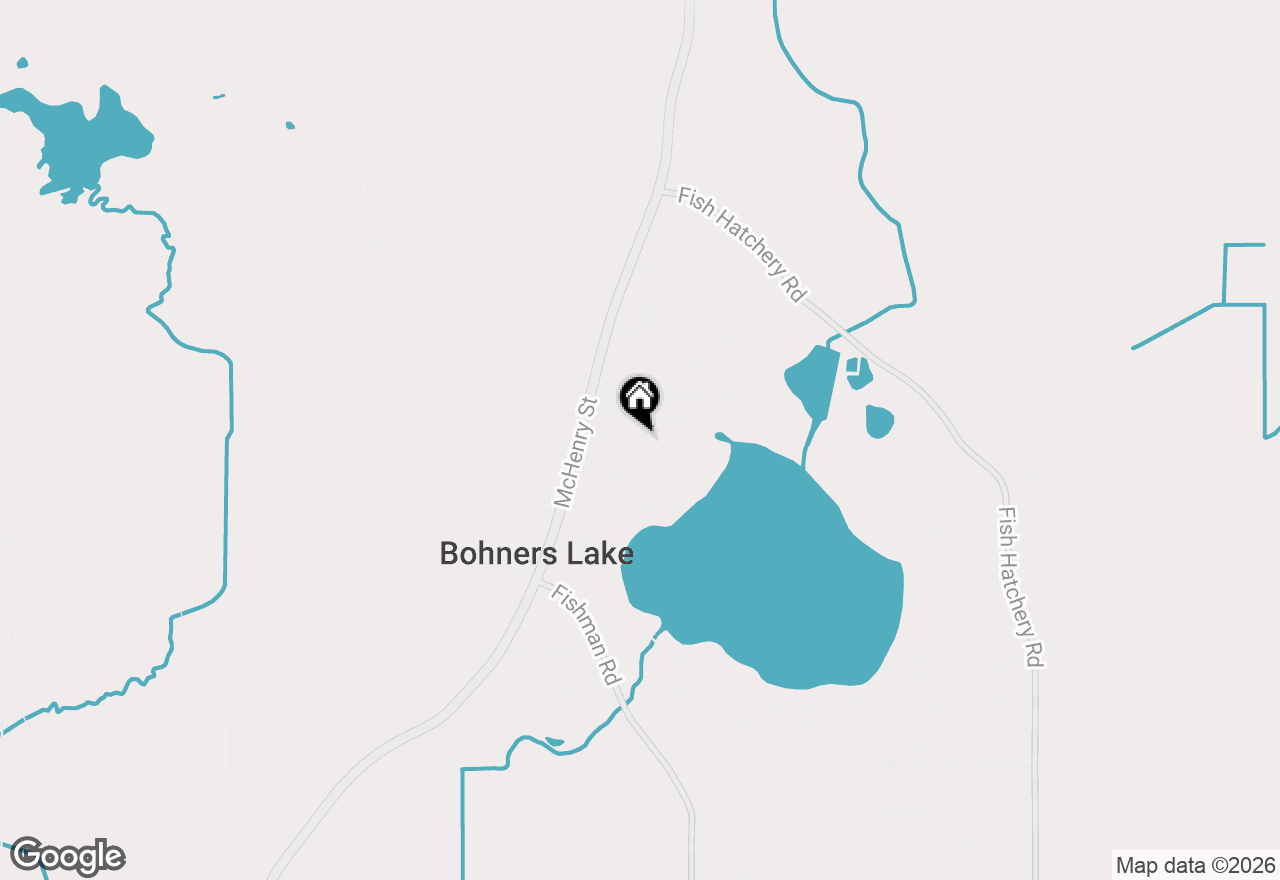 Map of 7716 Big Pine Ln, Burlington, WI 53105