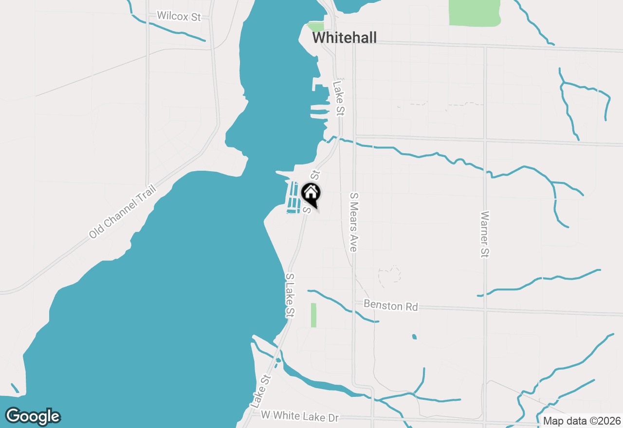 Map of 925 S Lake Street, Whitehall, MI 49461