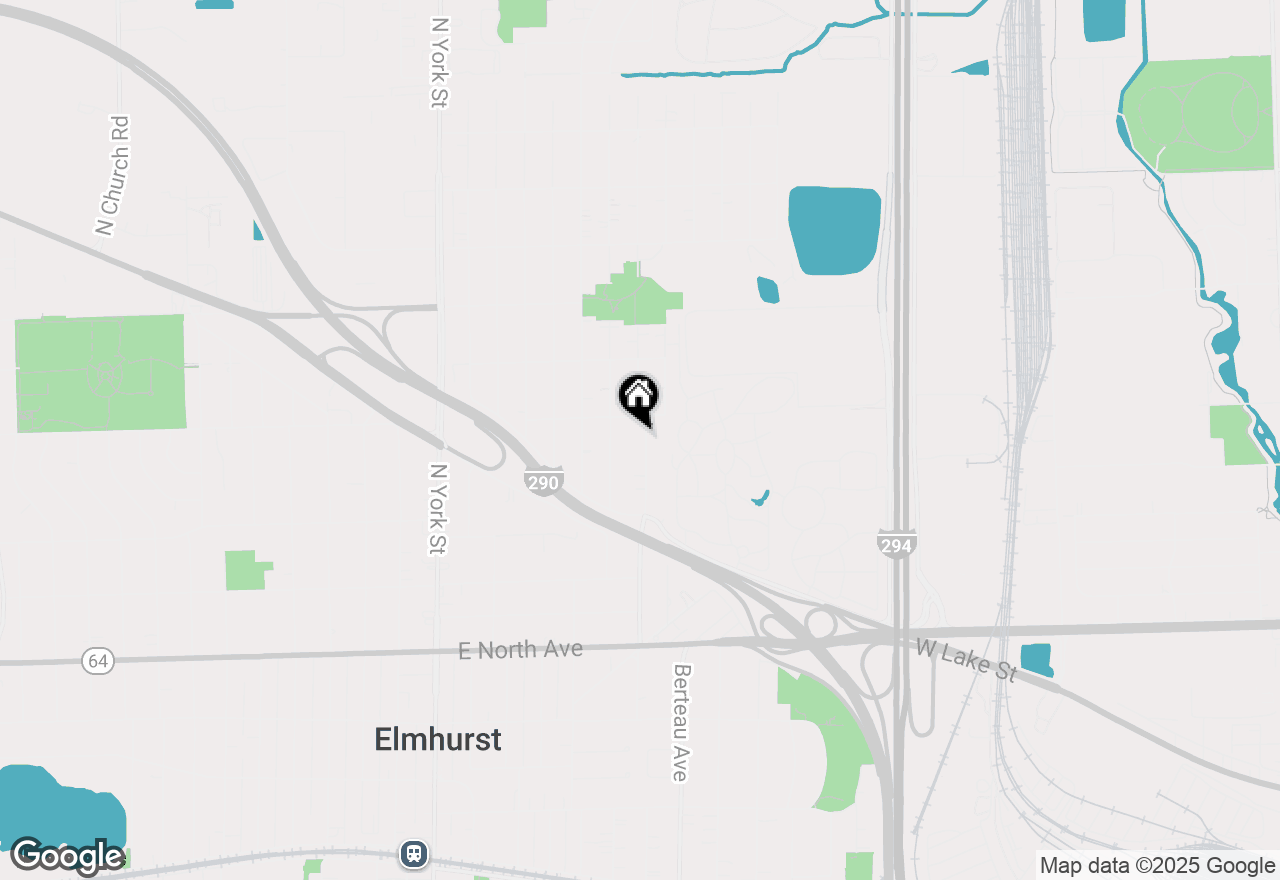 Map of 516 N Emroy Avenue, Elmhurst, IL 60126