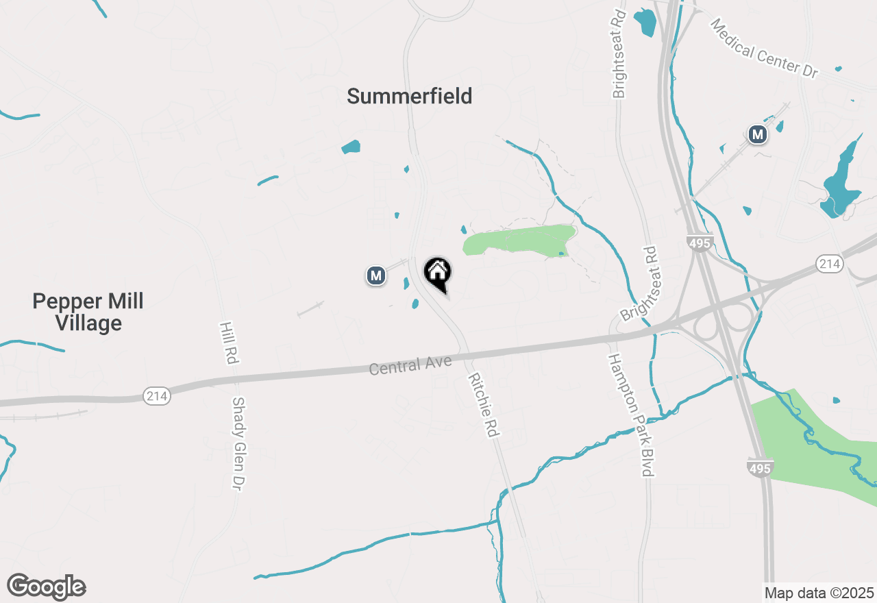 Map of 201 Garrett A Morgan Boulevard, Hyattsville, MD 20785