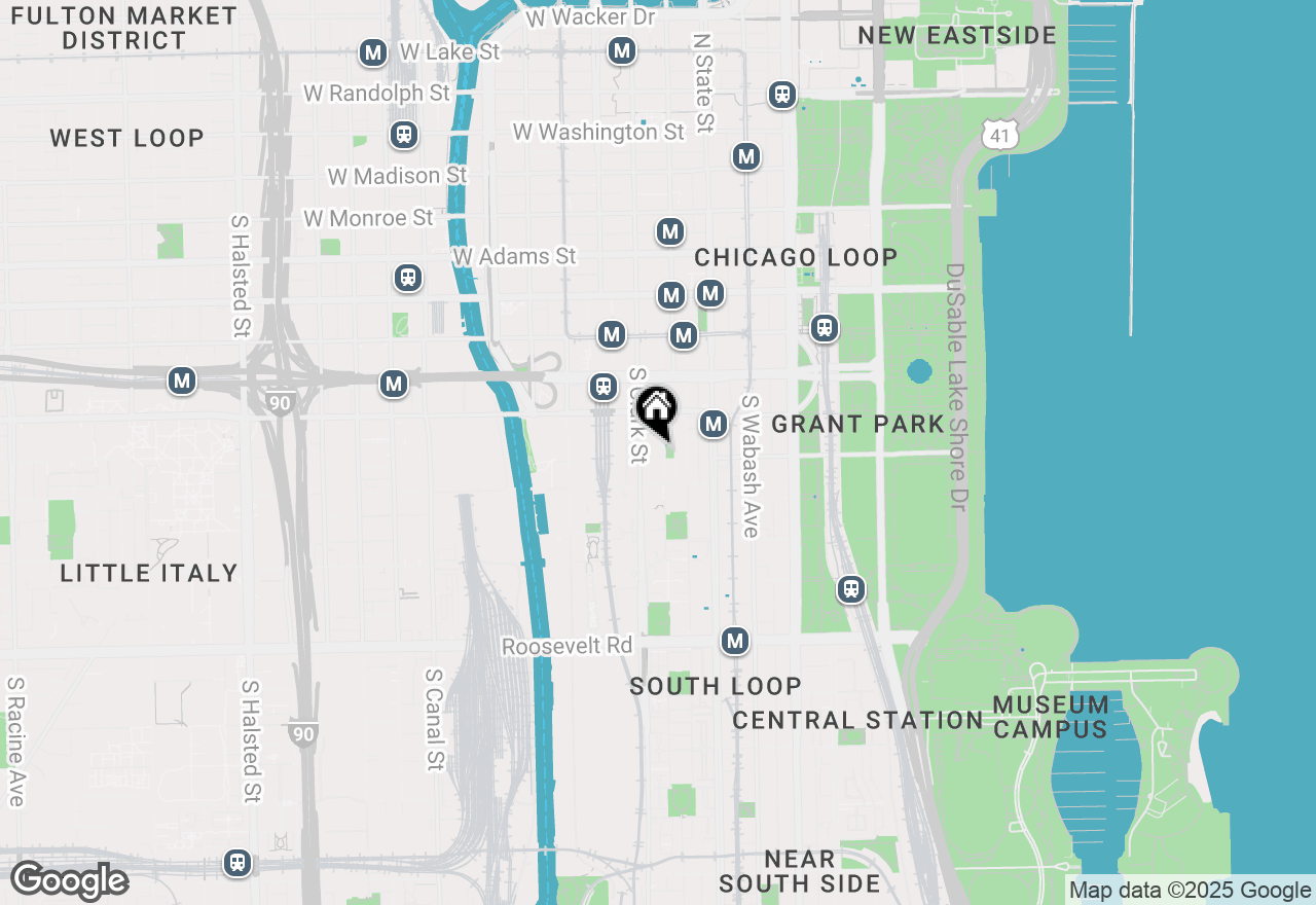 Map of 680 S Federal Street #409, Chicago, IL 60605