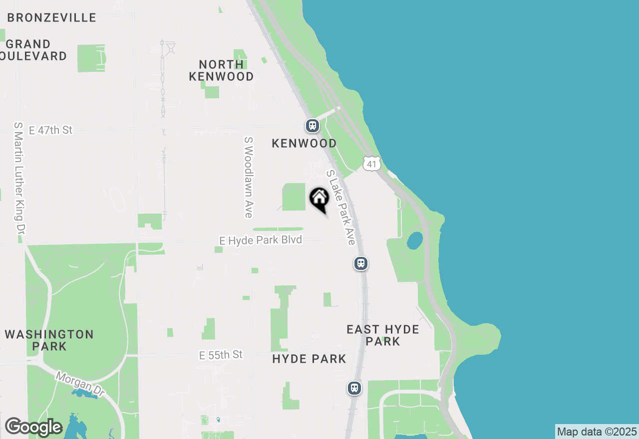 Map of 5014 S Blackstone Avenue #GN, Chicago, IL 60615