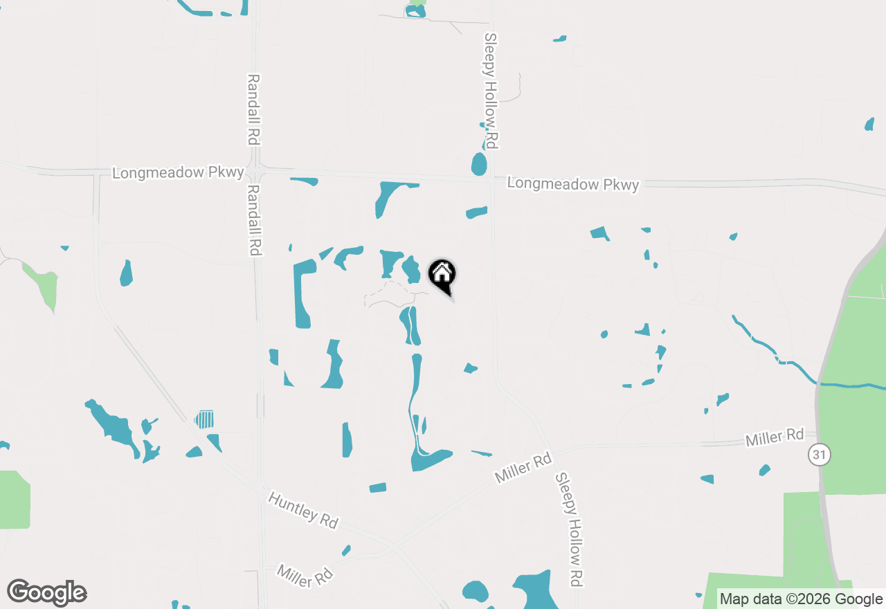Map of (Address confidential), Carpentersville, Illinois 60110