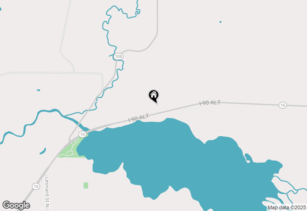 Map of W3113 Old Highway 16, West Salem, WI 54669