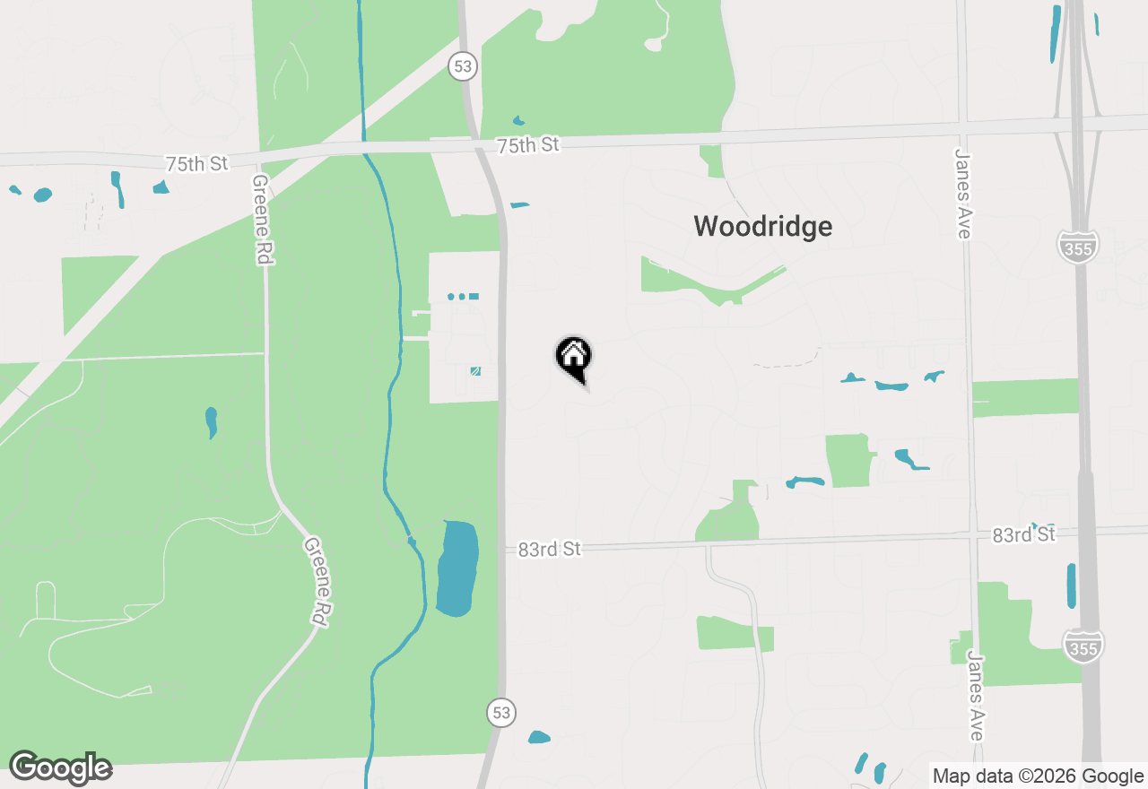 Map of 3130 Scenicwood Lane, Woodridge, IL 60517