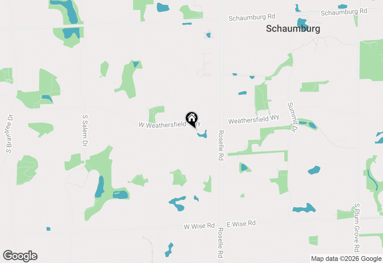 Map of 617 Limerick Lane #3C, Schaumburg, IL 60193
