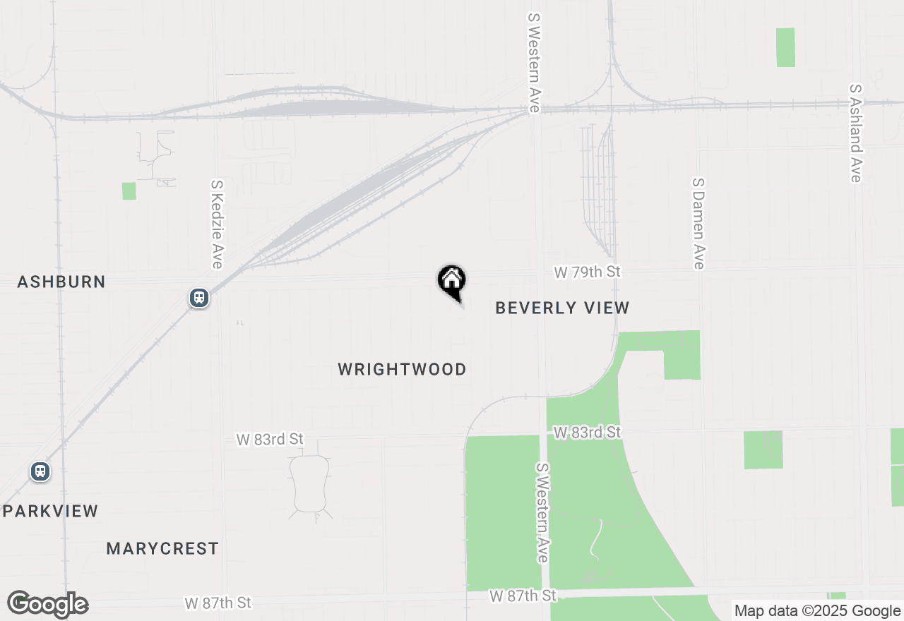 Map of 2610 W 80th Street, Chicago, IL 60652