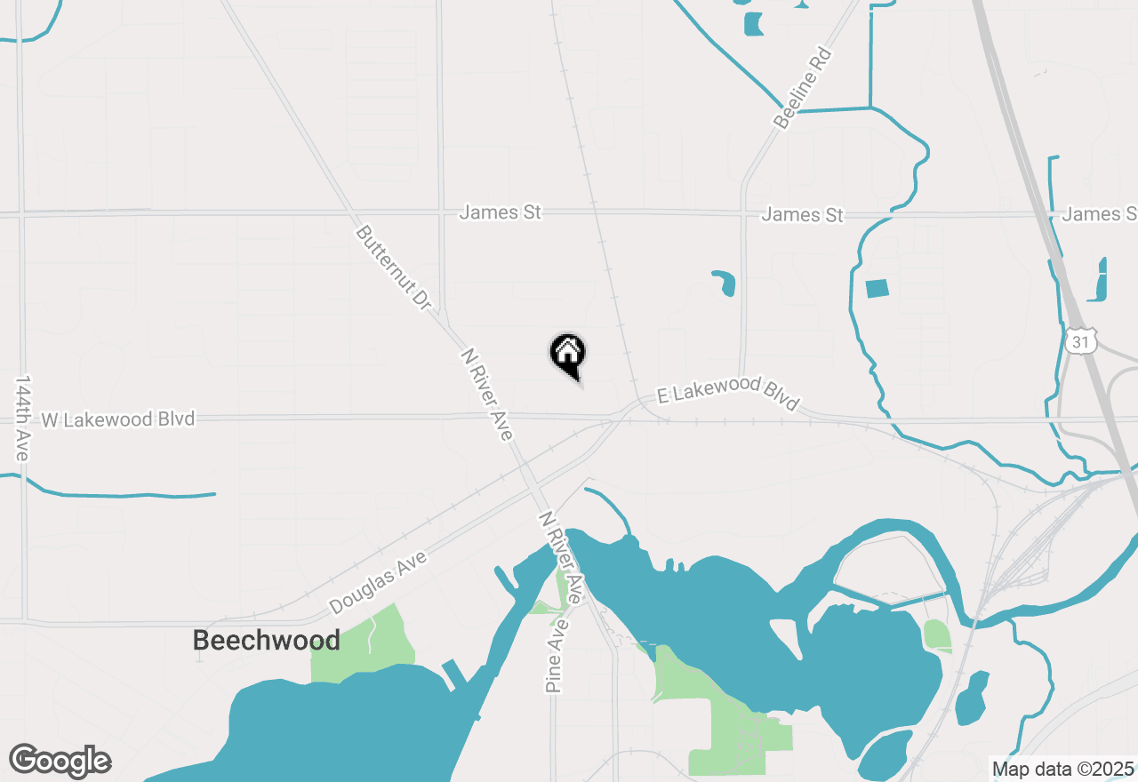 Map of 80 Vander Veen Avenue, Holland, MI 49424