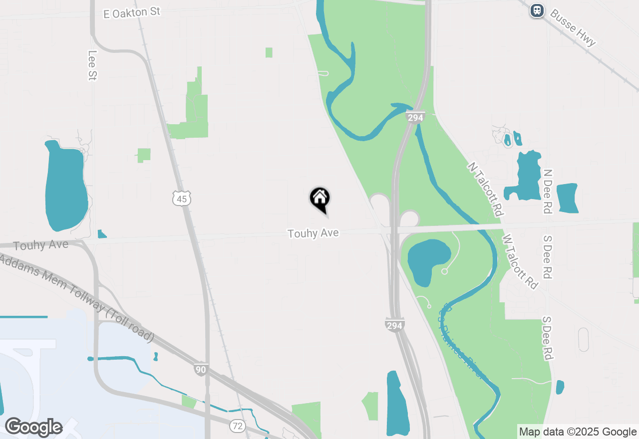 Map of 2356 S Scott Street, Des Plaines, IL 60018