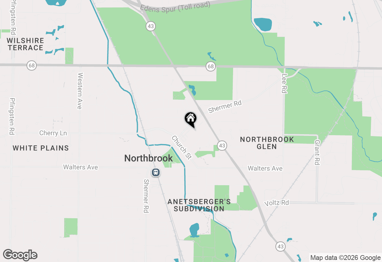 Map of 1229 Shermer Road, Northbrook, IL 60062