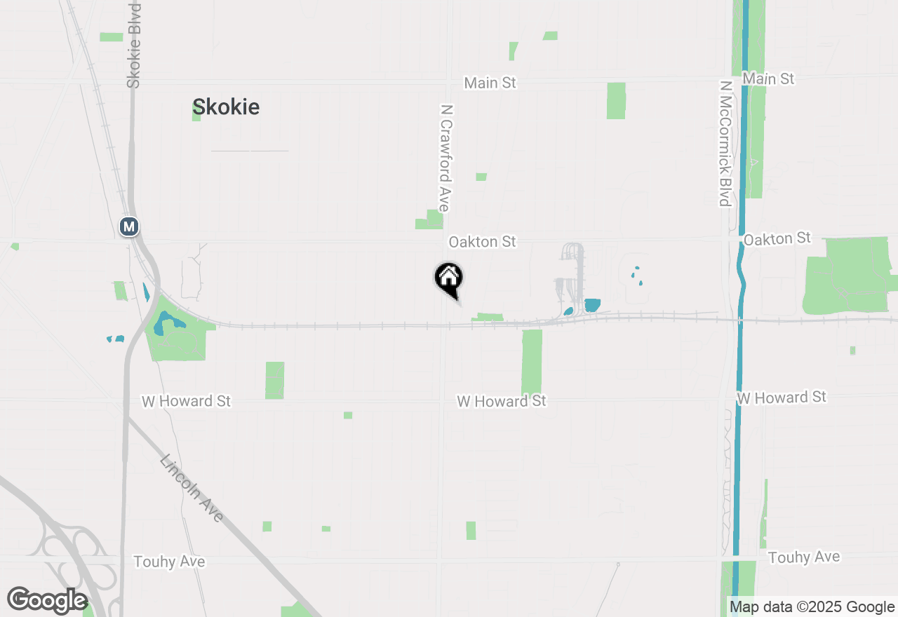 Map of 7821 Crawford Avenue, Skokie, IL 60076