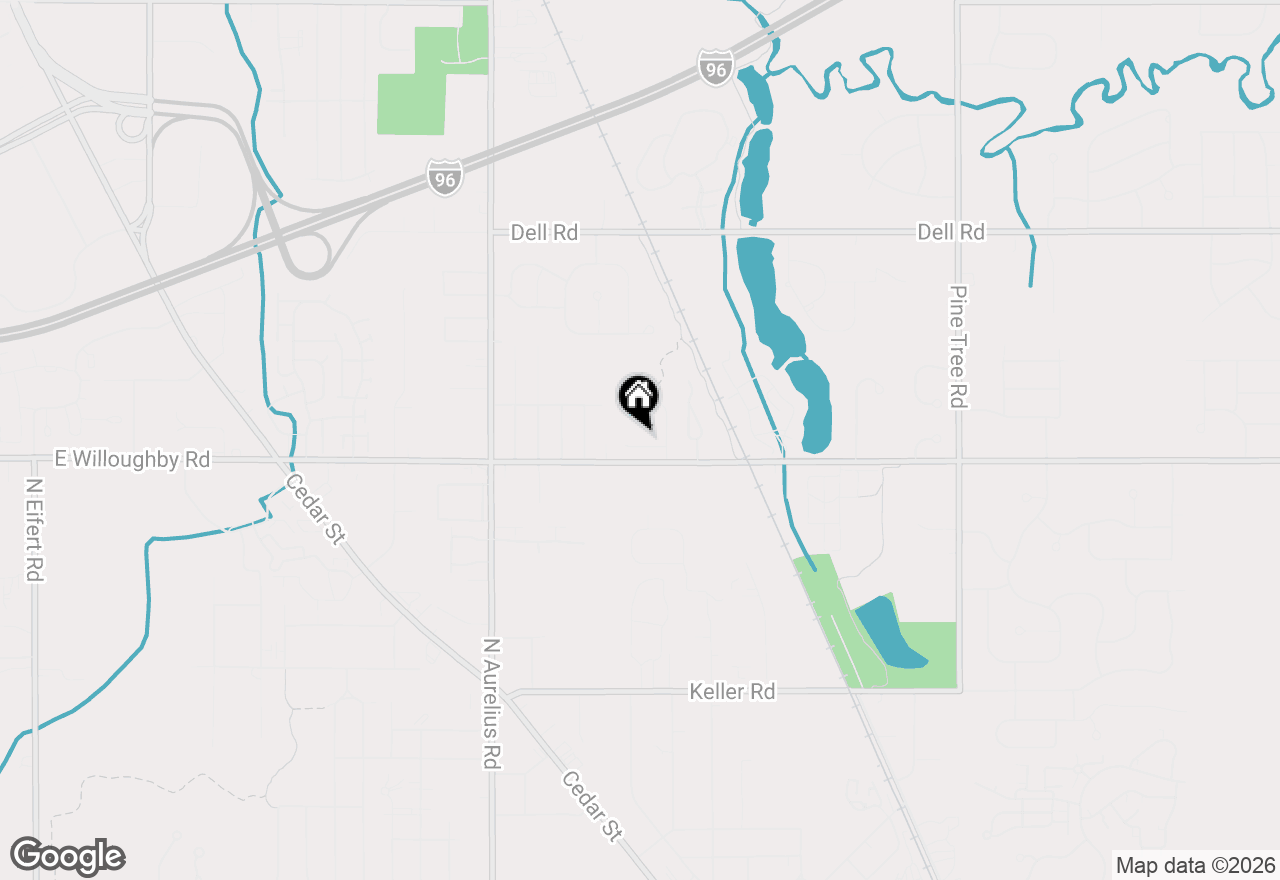 Map of 4336 Norway Street, Holt, MI 48842