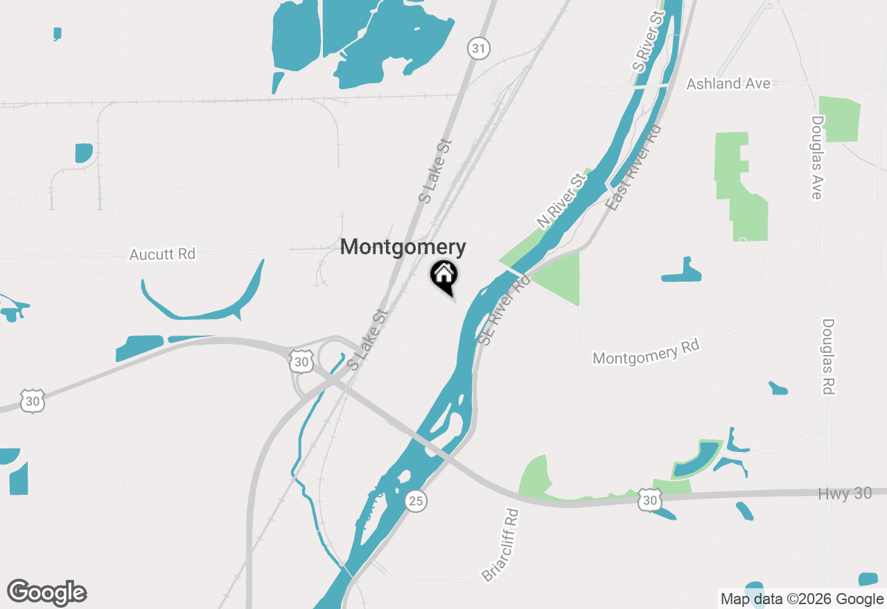 Map of 221 Clay Street, Montgomery, IL 60538