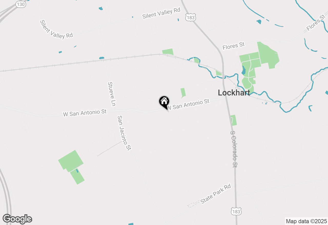Map of 728 W San Antonio St #728 A, Lockhart, TX 78644