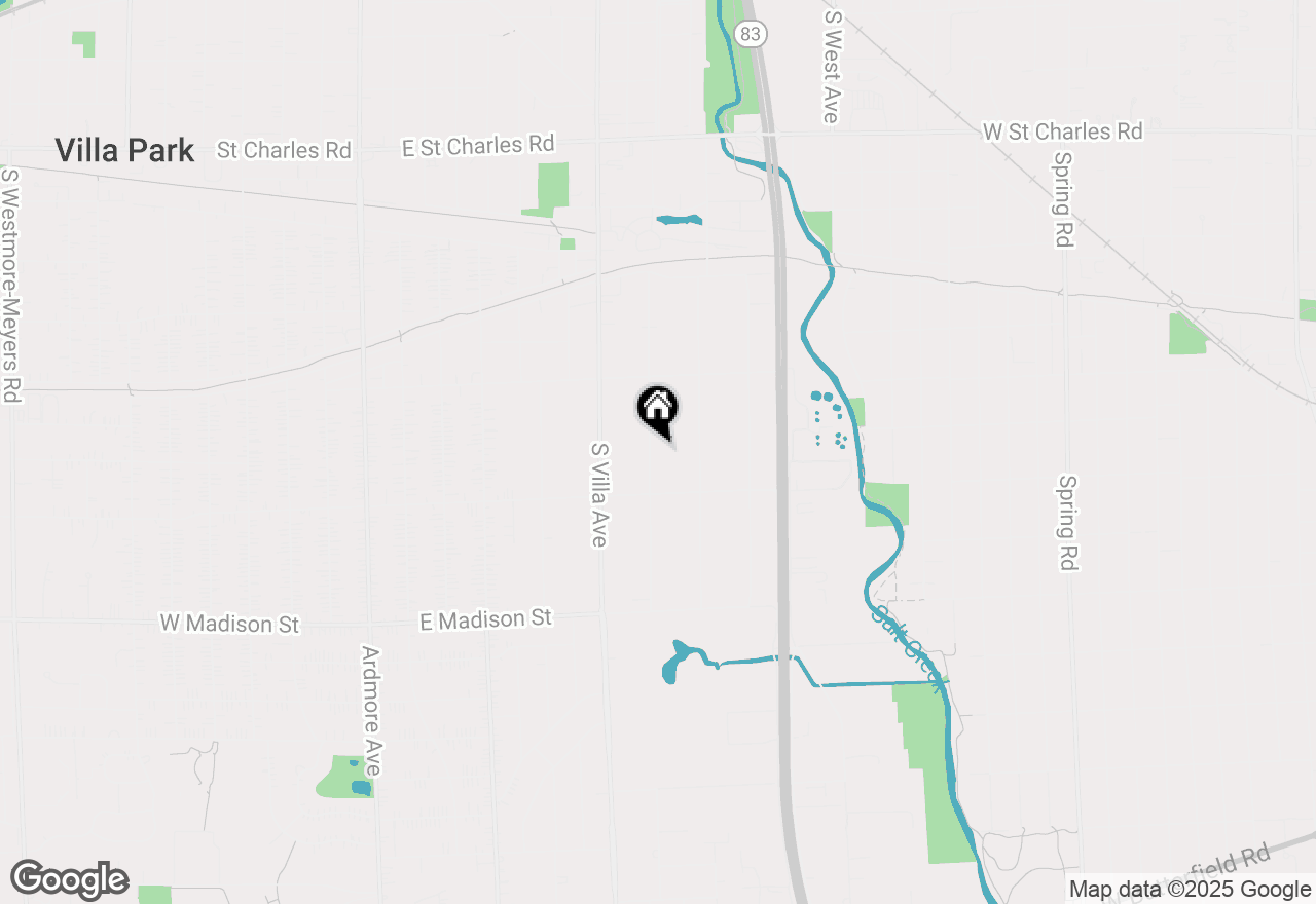 Map of 515 S Oakland Avenue, Villa Park, IL 60181