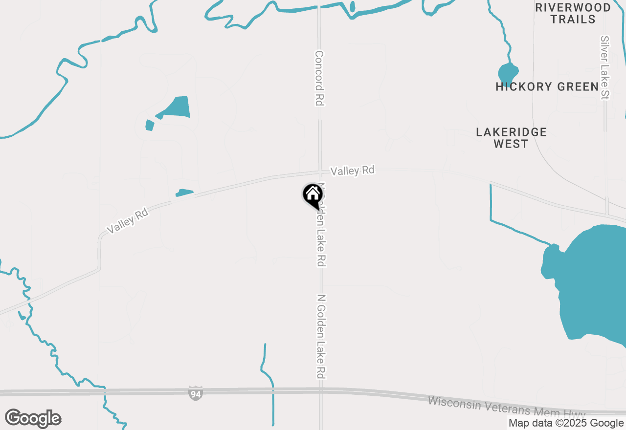 Map of 3349 N Golden Lake Rd, Summit, WI 53066